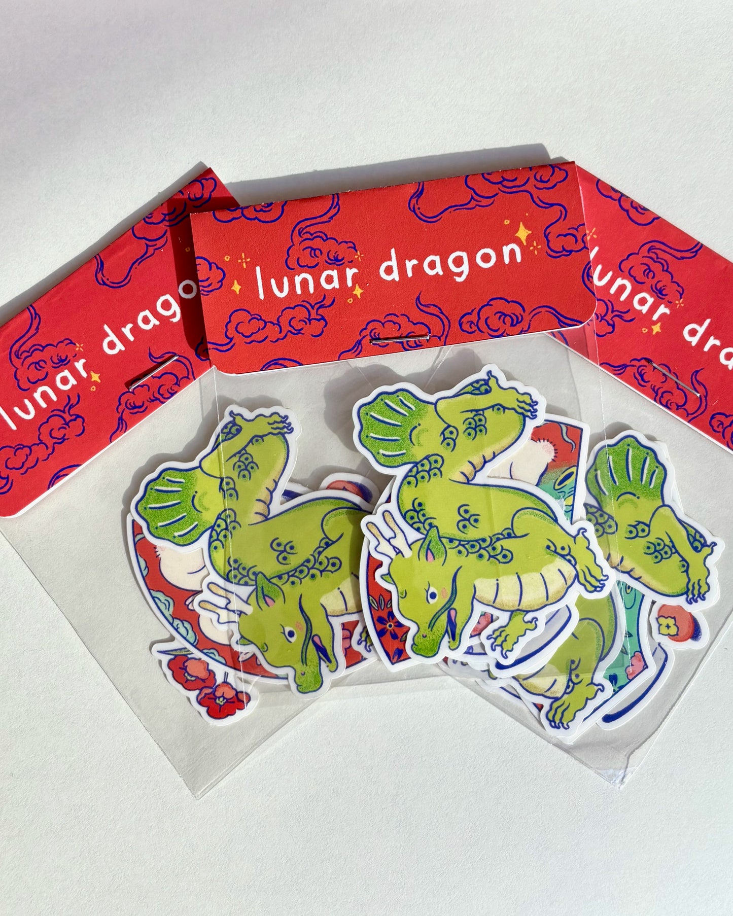Lunar Dragon Sticker Pack