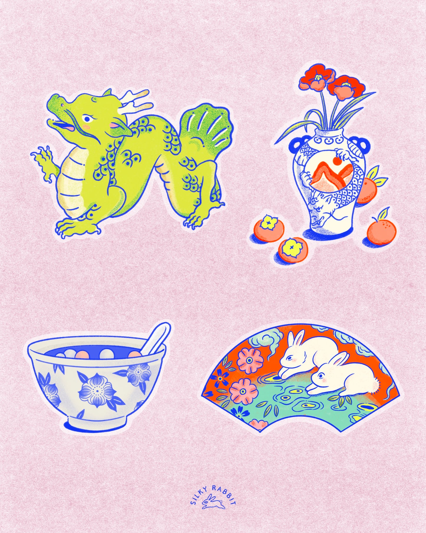 Lunar Dragon Sticker Pack